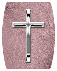 DAREC 510 SL SH OR Silver Single Cross Shimmer Orchid Background